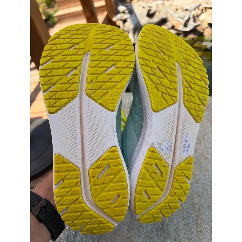 Brooks Hyperion Tempo Womens Running Shoes Blue Neon Yellow 1203281B458 7.5
